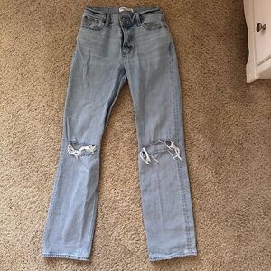 abercrombie low rise jeans // size 24 long